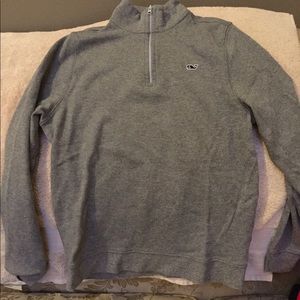 Vineyard Vines quarter-zip pullover.